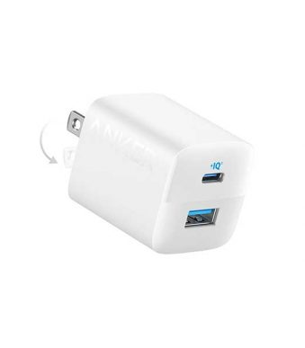 Anker-323-33W-Dual-Port-Charger-White